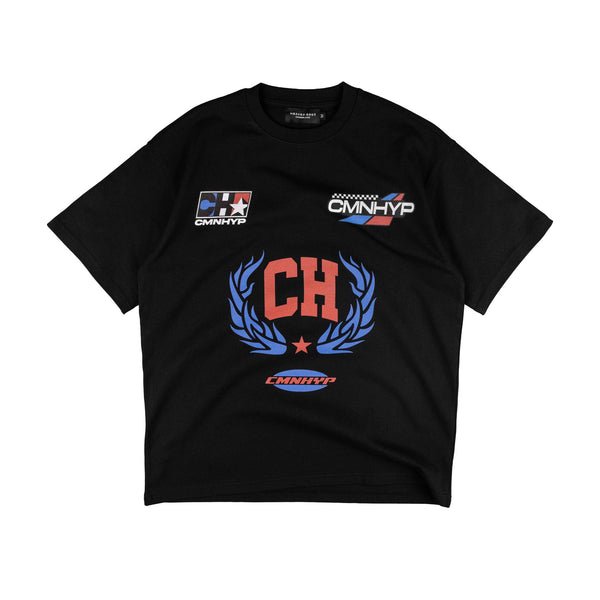 Common Hype Auto Division Tee Black