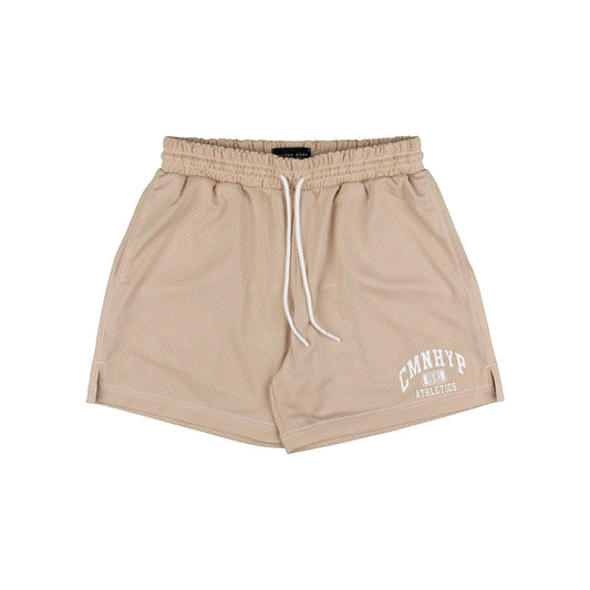 Common Hype Athletics Contrast Mesh Short Cream