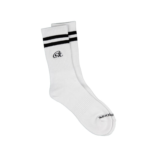 Common Hype Stripe Logo Sock White (3-Pack)