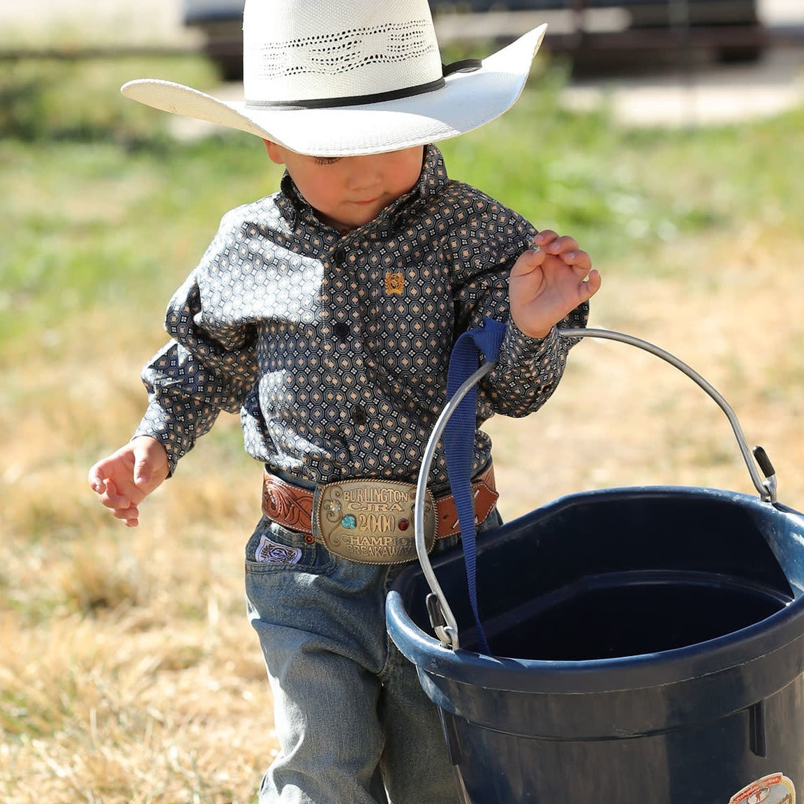 Navy Geo Print | Cinch Infant