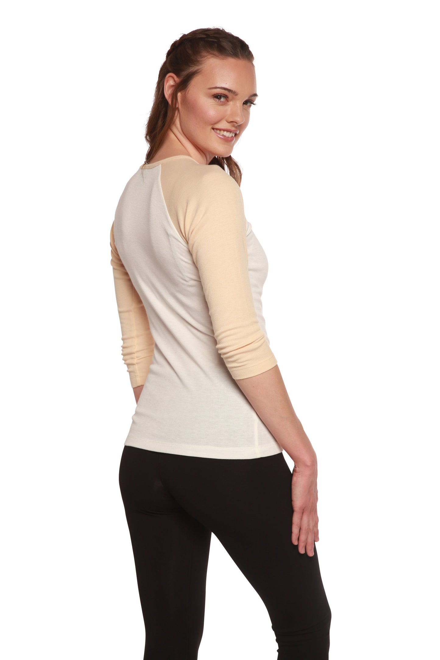 Clearance Women's Bamboo Viscose/Sorona 3/4 Sleeve T-Shirt