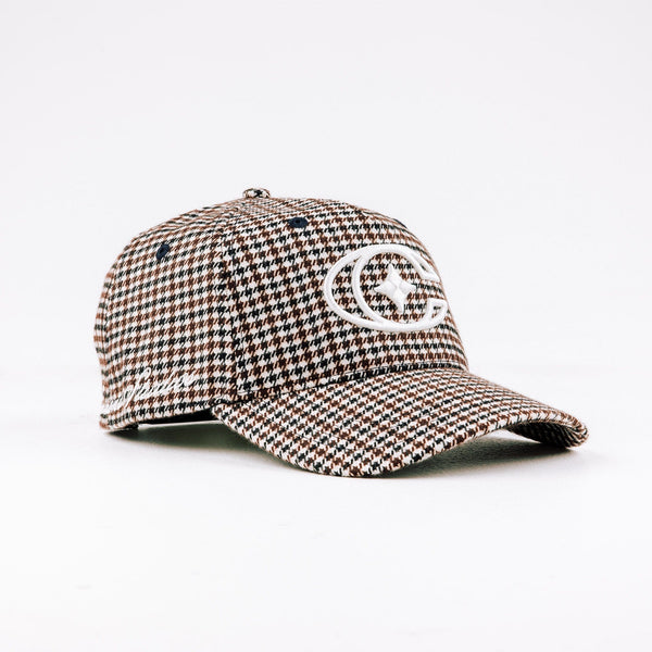Commons Studios Brown Houndstooth Hat