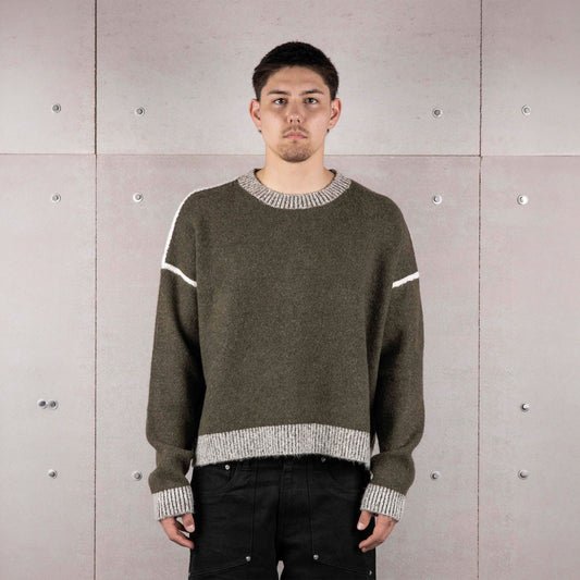 Commons Pullover Knit Forrest Green