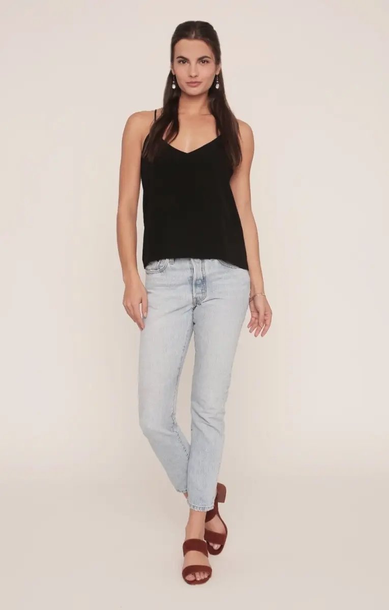 Women's Rayon Tank - Adjustable Strap - Soft & Stylish Cami