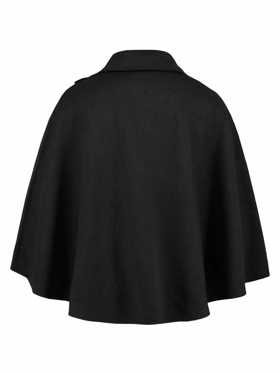 Trendsi Collared Crop Cape Women's Fashion Top - Stylish & Trendy
