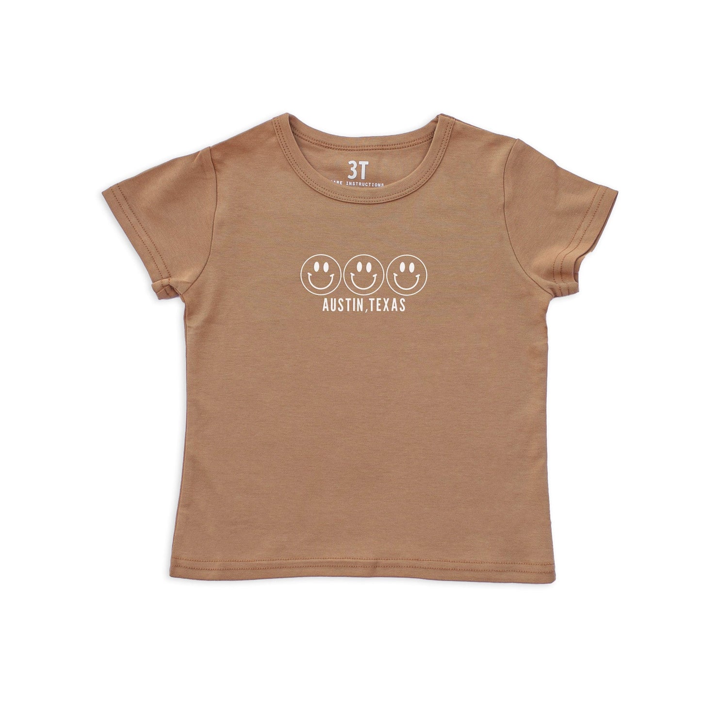 Smile Austin Texas Kids Tee