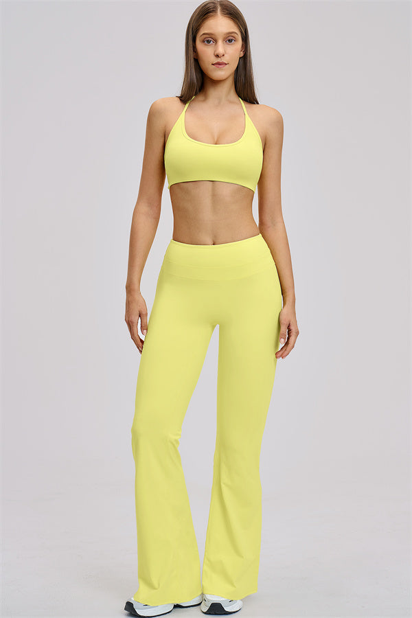 The Stride Sports Bra Flared Leggings 2-Piece Set