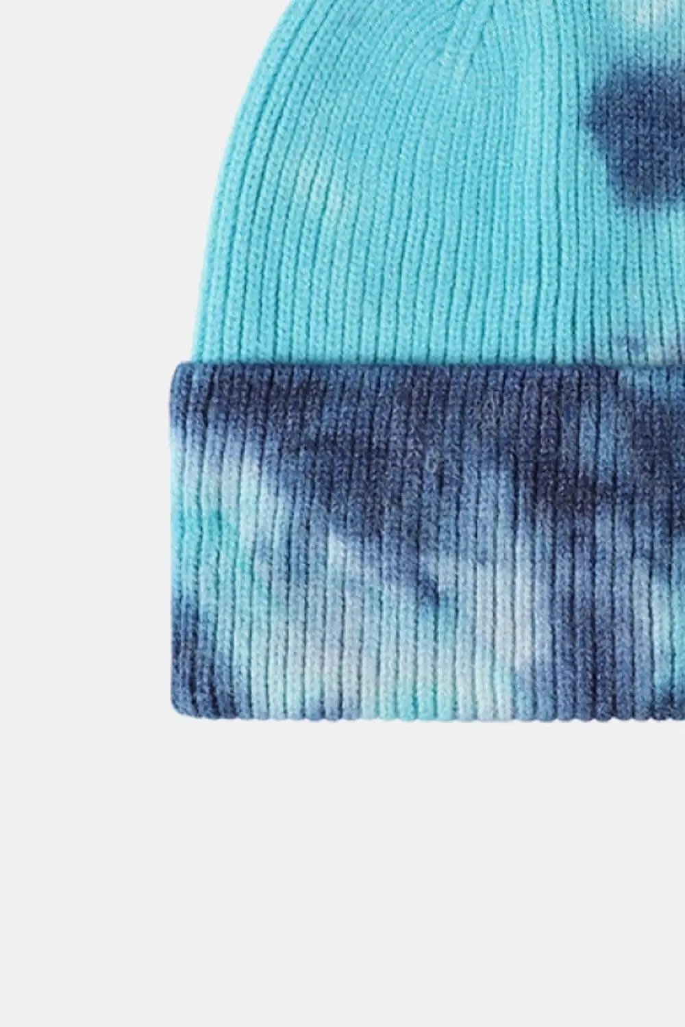 Beanie Hat - Colorful Tie-Dye - Knit