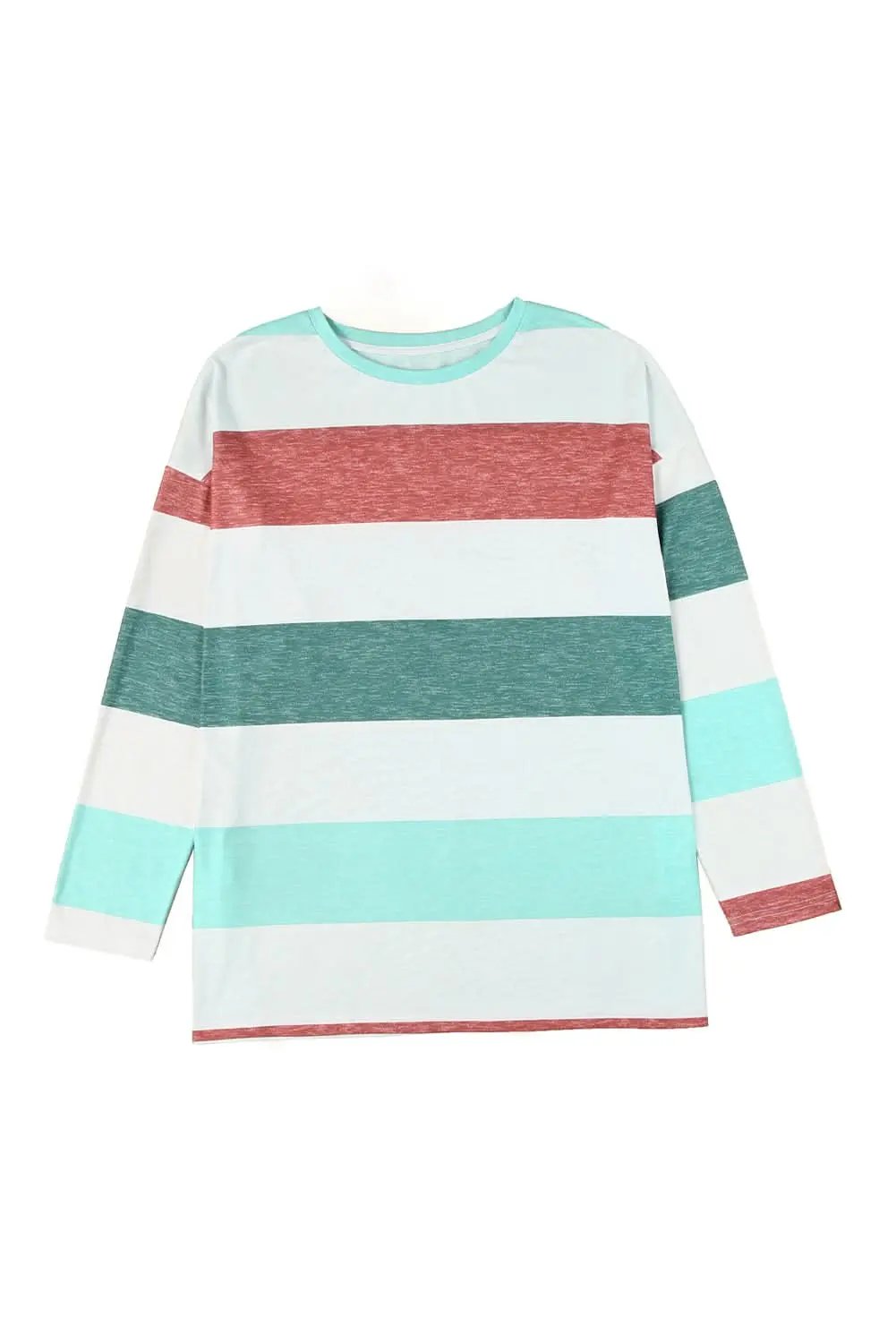 Love Salve Colorblock Pullover Women's Spring Fashion Top + Comfy Fit