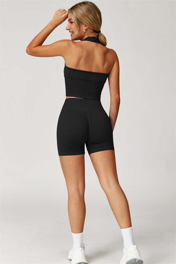 The Delight Halter Top Shorts 2-Piece Set