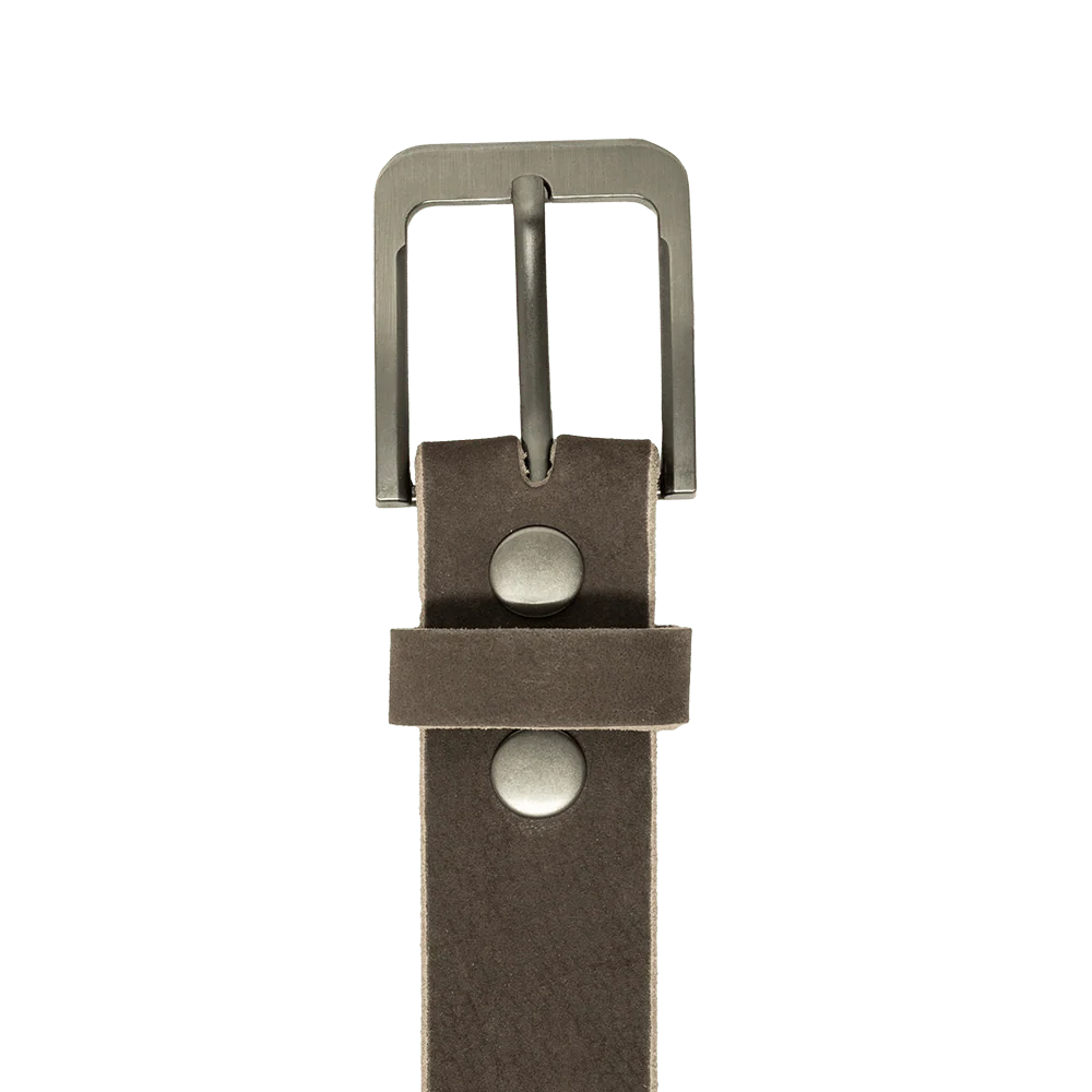 Dark Brown Nubuck Belt