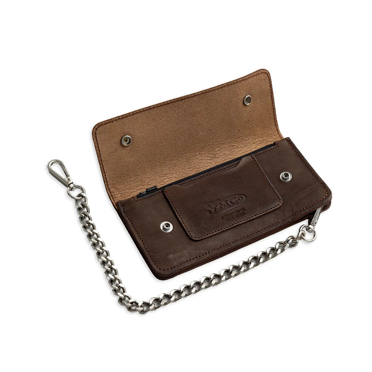LARGE TRUCKER - Vegetable Tanned Leather Wallet