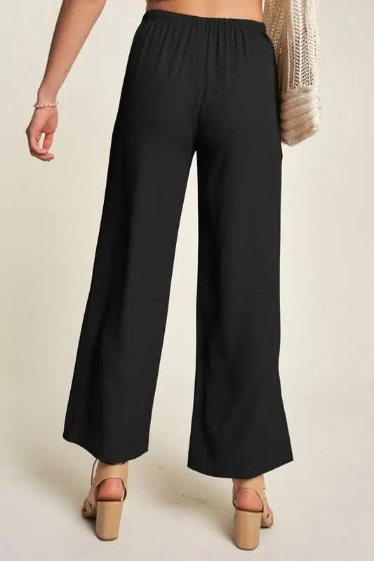 Trendsi Davi & Dani Wide Leg Pants Women's Chic Trousers USA Shipped!