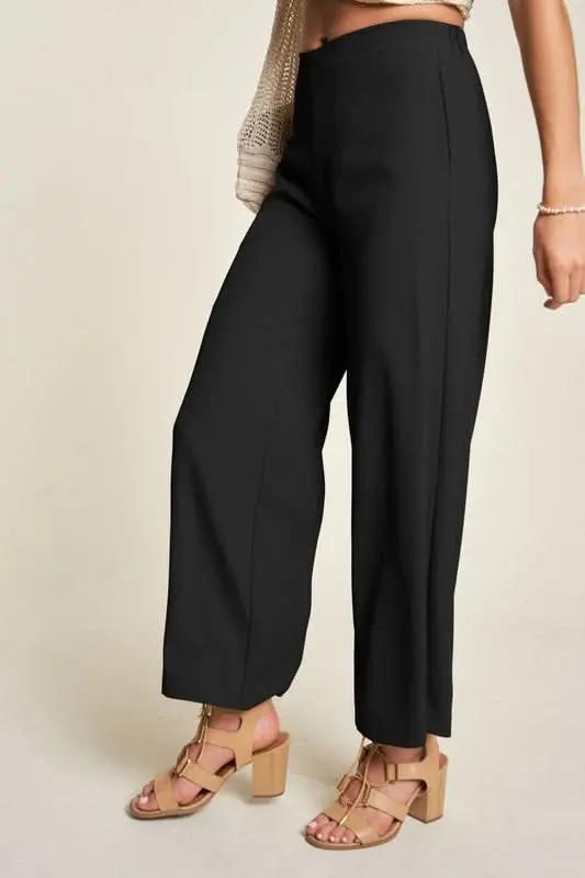 Trendsi Davi & Dani Wide Leg Pants Women's Chic Trousers USA Shipped!