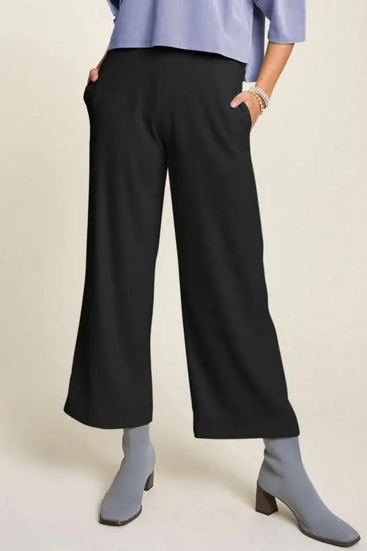 Trendsi Davi & Dani Wide Leg Pants Women's Chic Trousers USA Shipped!