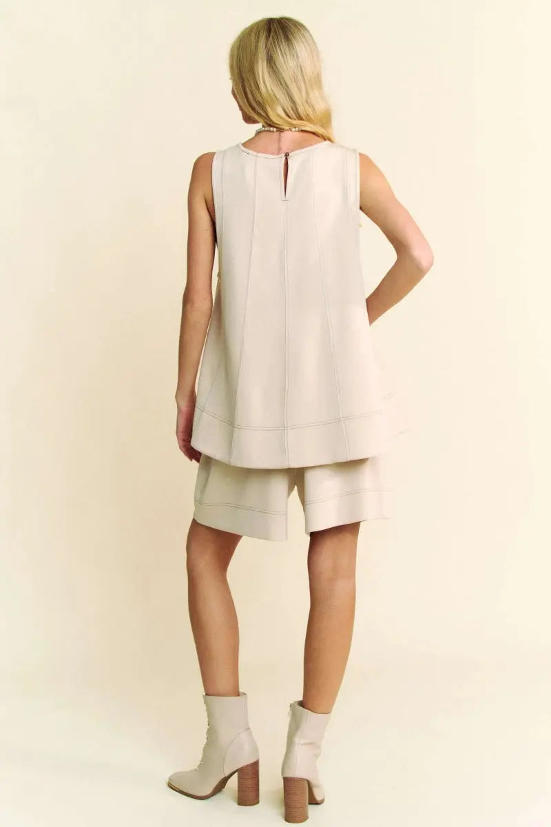 Loungewear Set - Seam Detail - Comfy Two-Piece