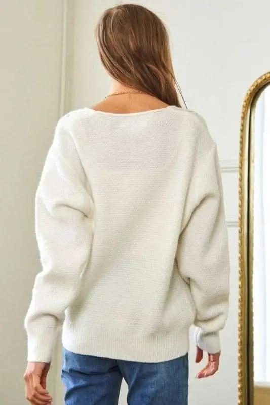 Trendsi Flower Embroidered Cardigan Women's Button Up Long Sleeve Lightweight Top