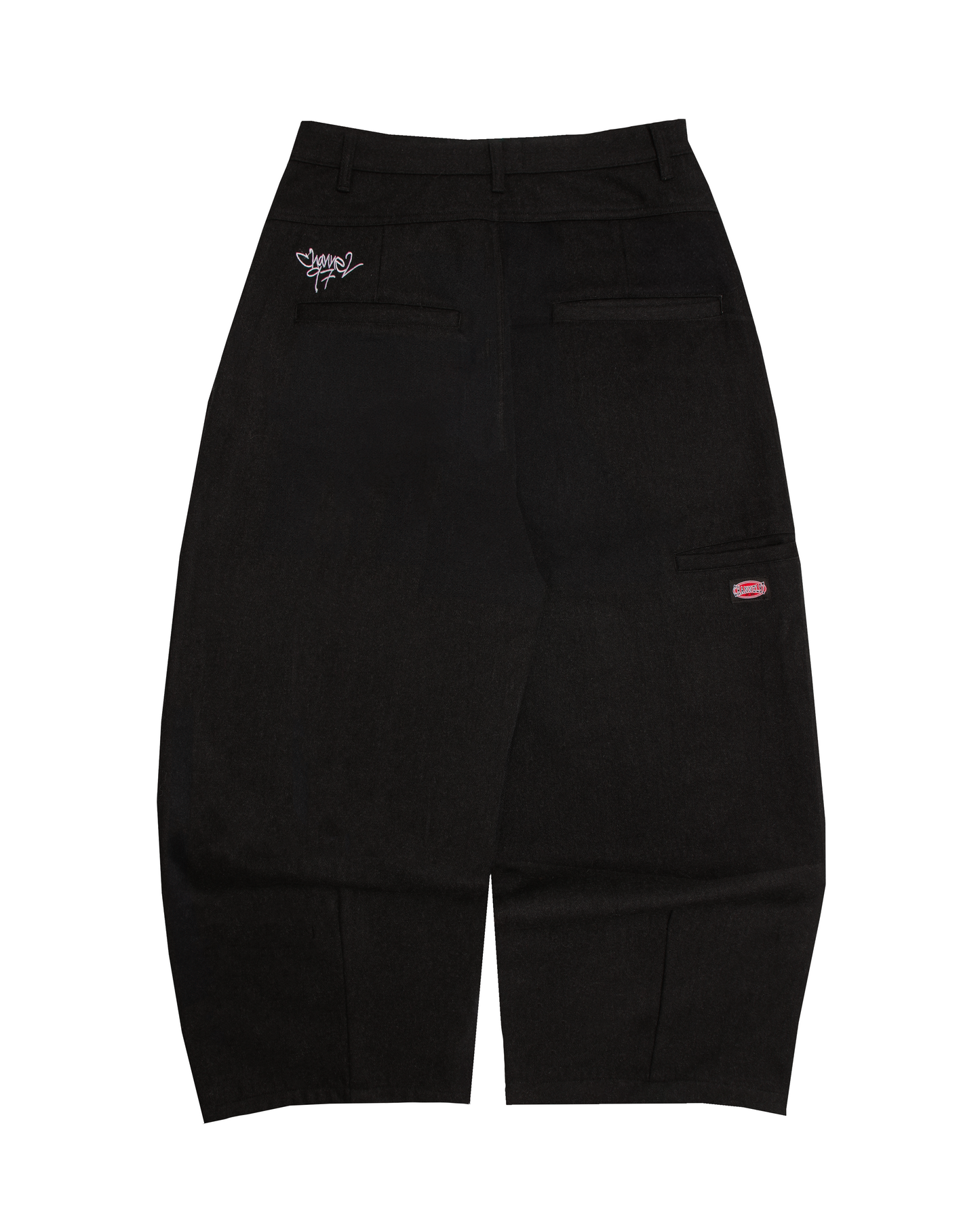 PLEATED TROUSER (BLACK)