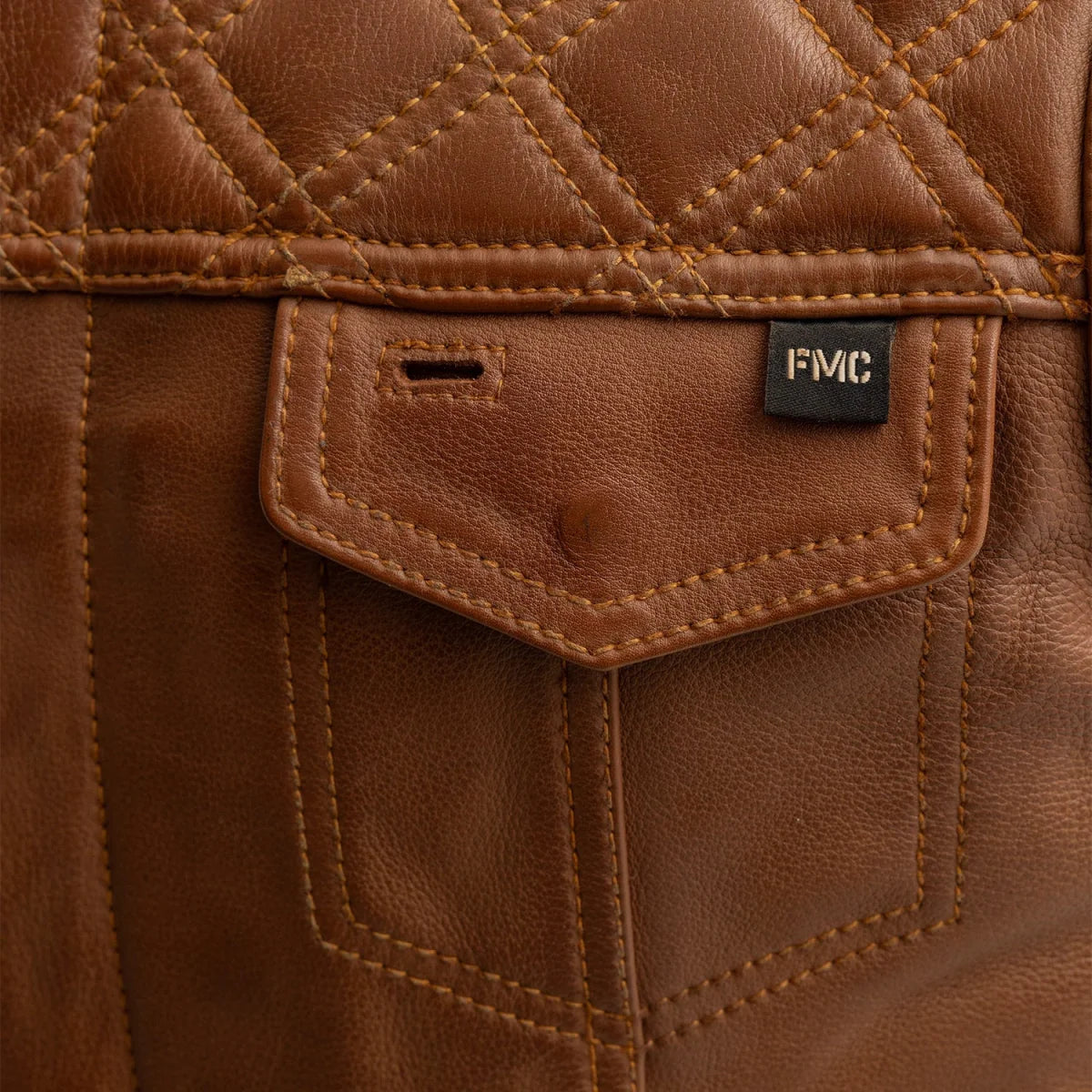 Dust Devil Men's Motorcycle Leather Vest (limited edition)