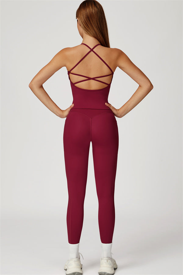 The Propel Crop Top Leggings 2-Piece Set