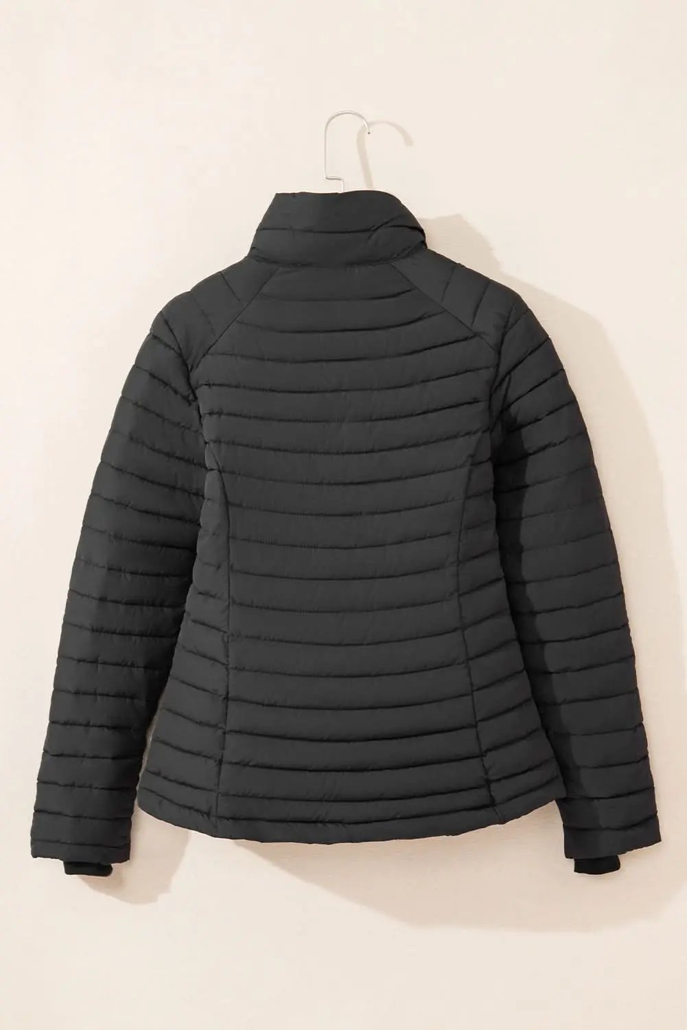 Women's Puffer Jacket - Warm Quilted - Zip-Up Winter Wear