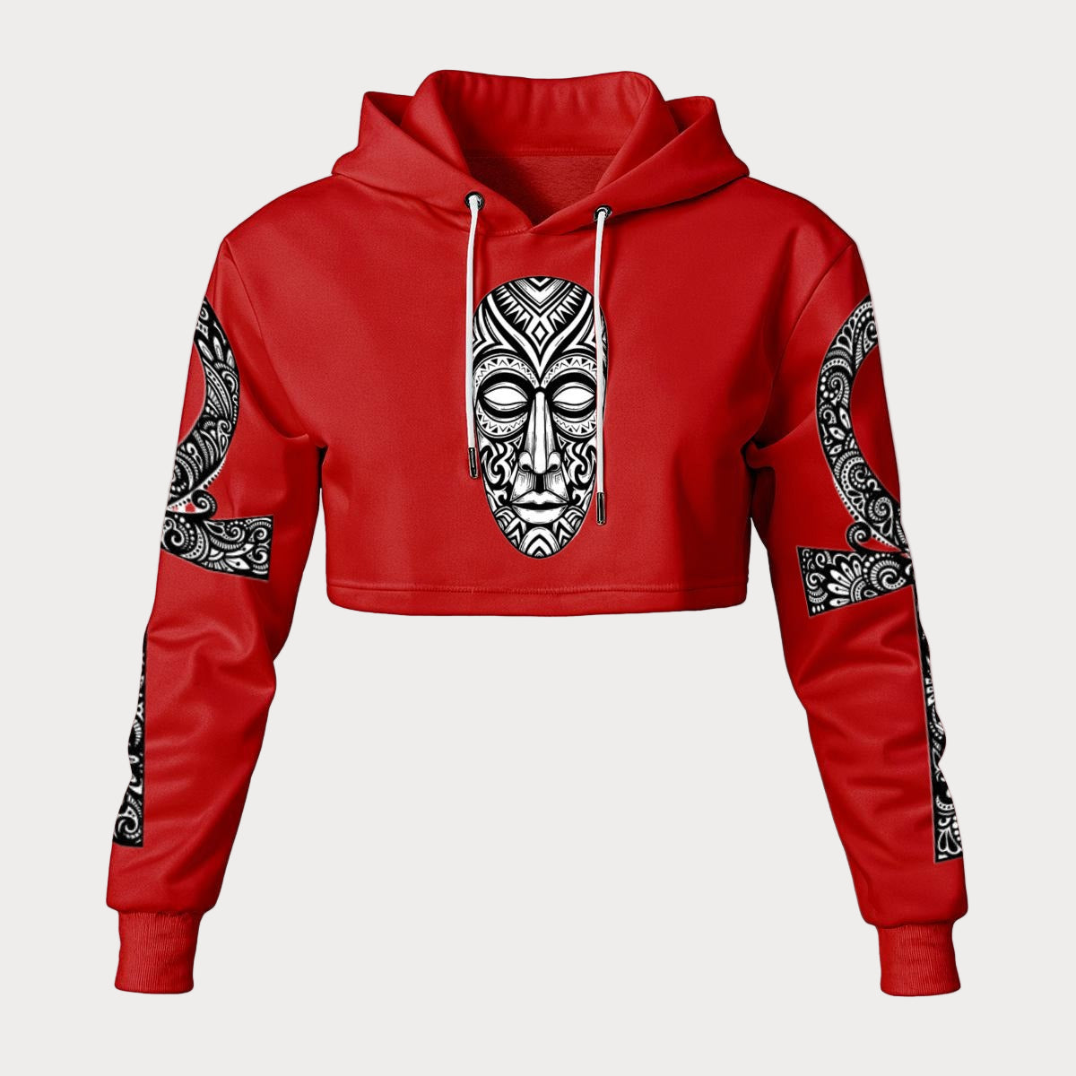 Sankofa™ The Incarnate Women's Cropped Hoodie