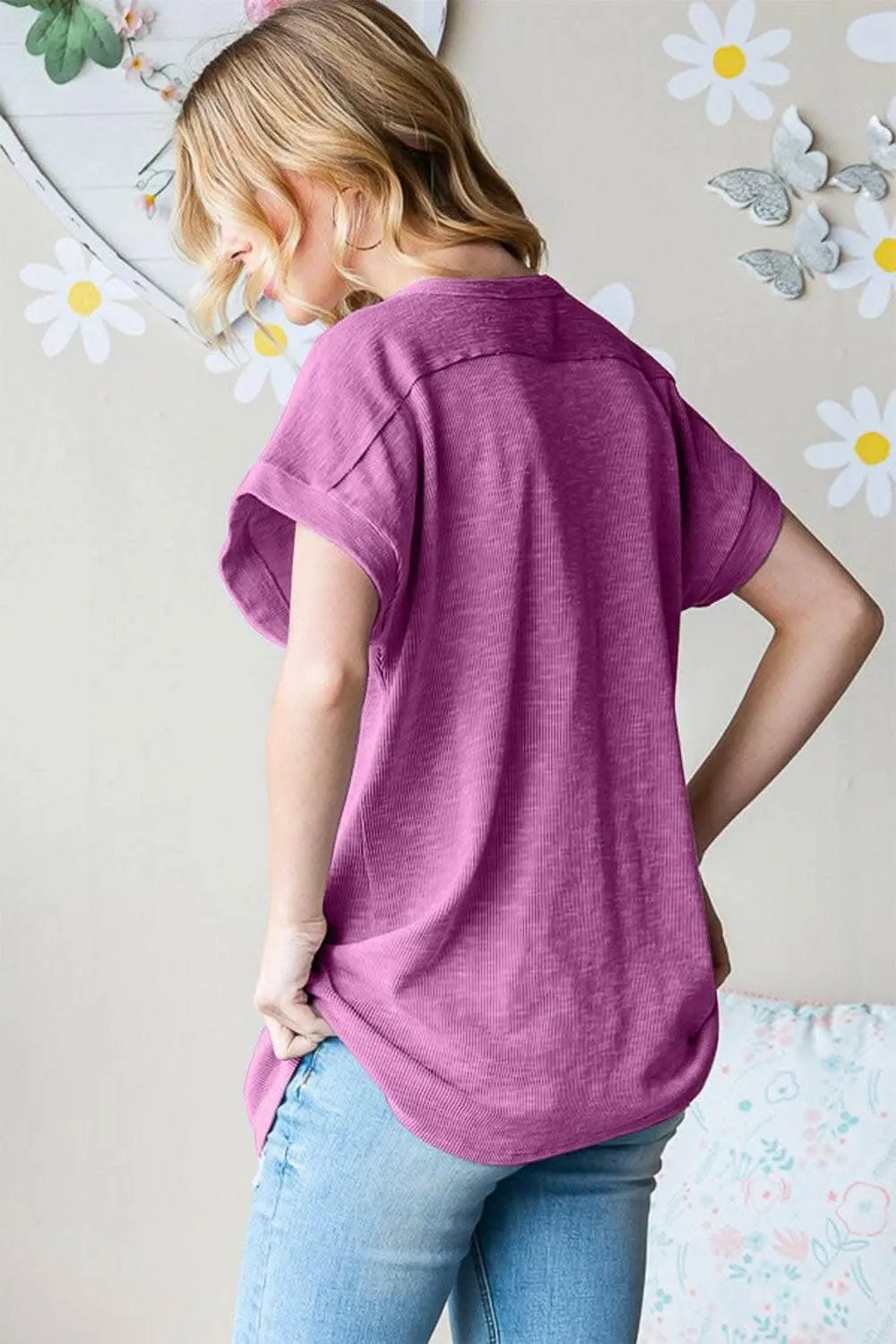 Trendsi usa - Heimish Full Size Short Sleeve Round Neck T-Shirt