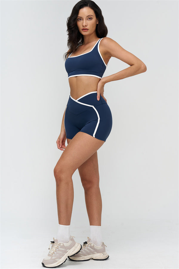 The Crave Sports Bra Shorts 2-Piece Set