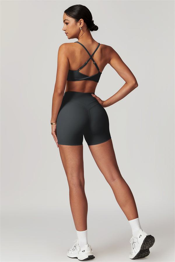 The Enigma Sports Bra Shorts 2-Piece Set