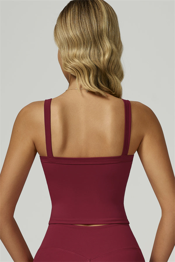 The Flourish Crop Tank Leggings 2-Piece Set