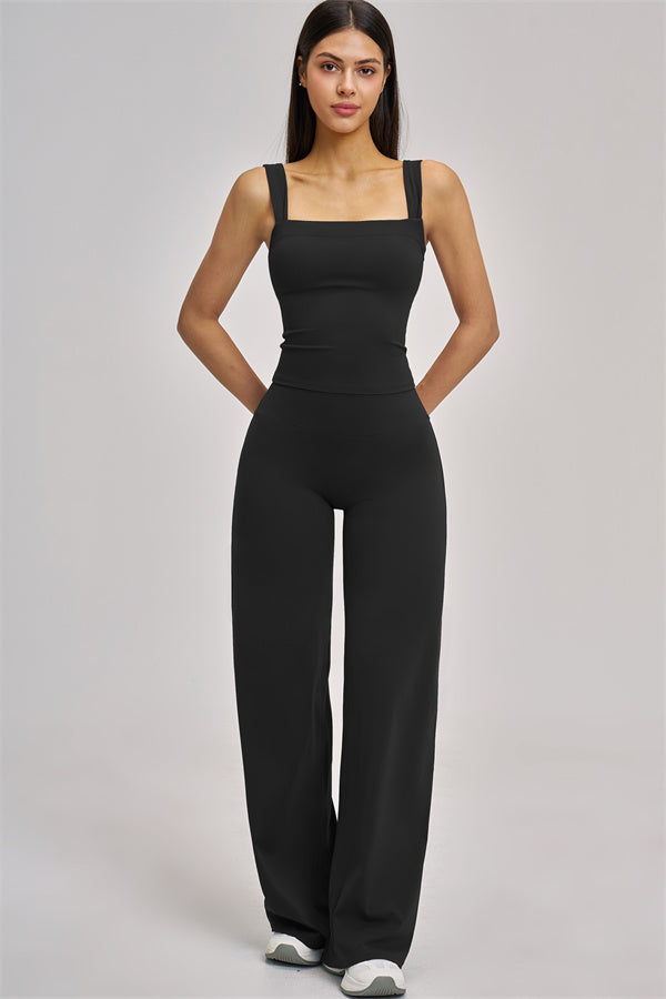 The Swoon Tank Top Flared Leggings 2-Piece Set