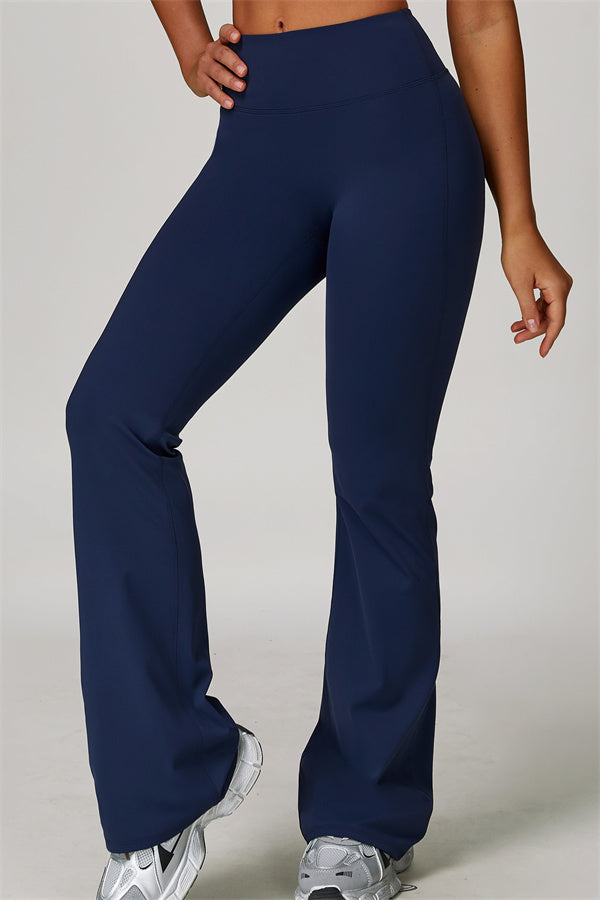 The Surge Halter Crop Top Flared Leggings 2-Piece Set