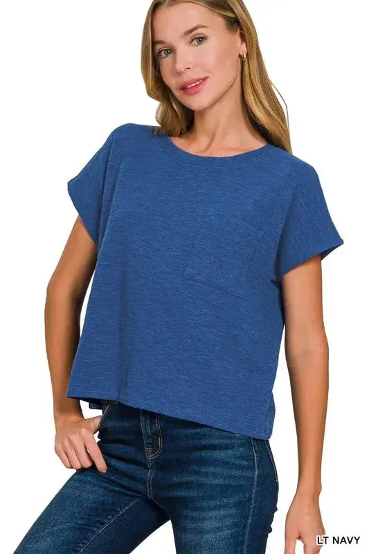 Women's T-Shirt - USA Made Soft - Round Neck Top