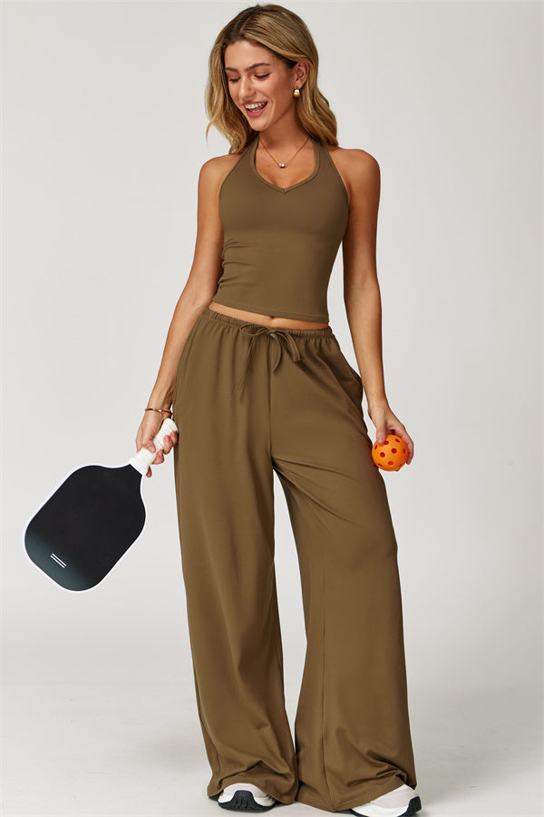 The Sprint Halter Tank Top