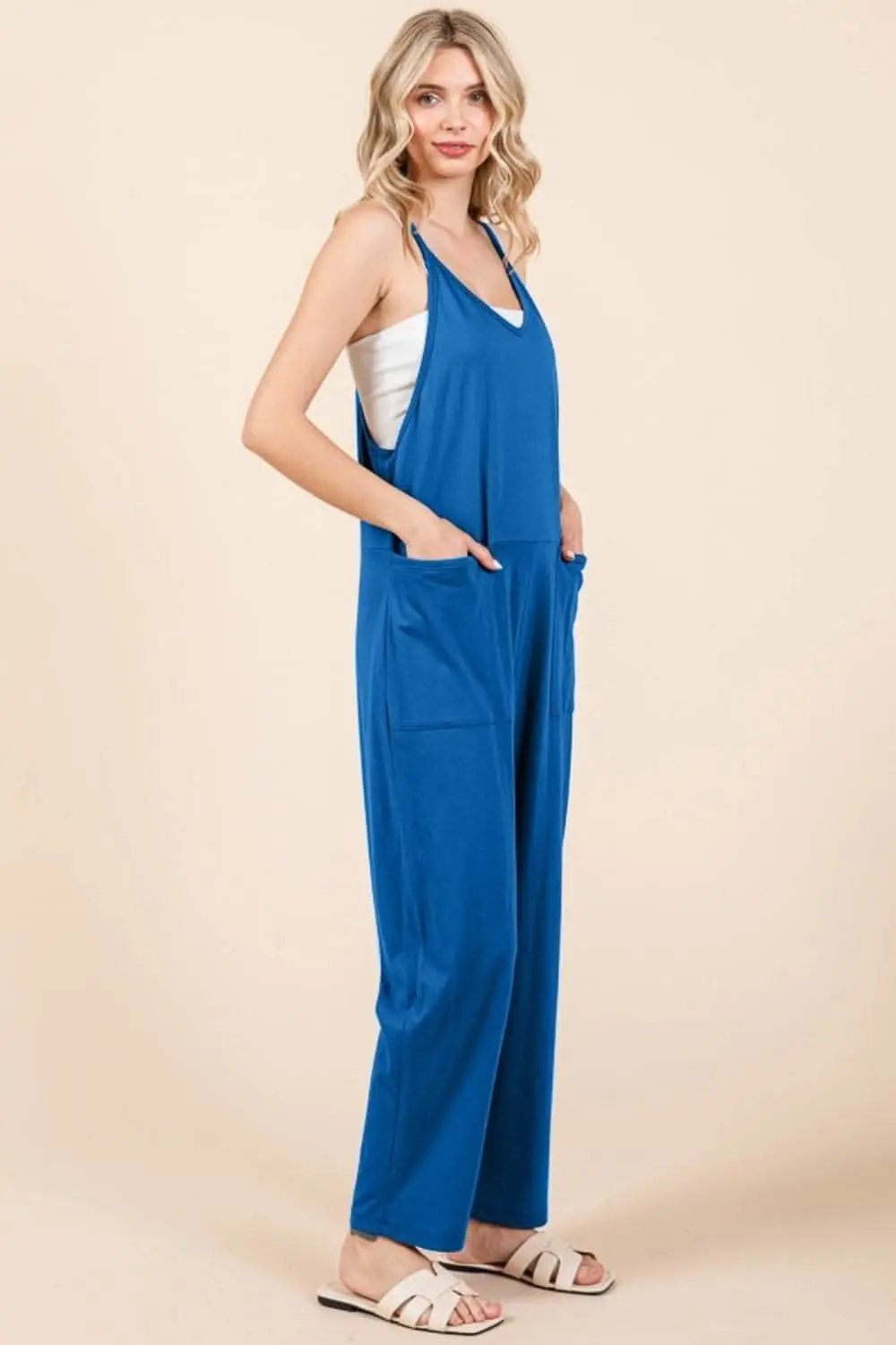 Trendsi Culture Code jumpsuit with pockets