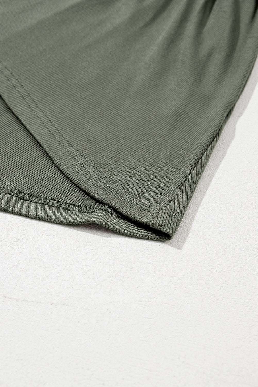 Love Salve Mist Green Plus Size Women's Babydoll Top: Comfy & Fashionable