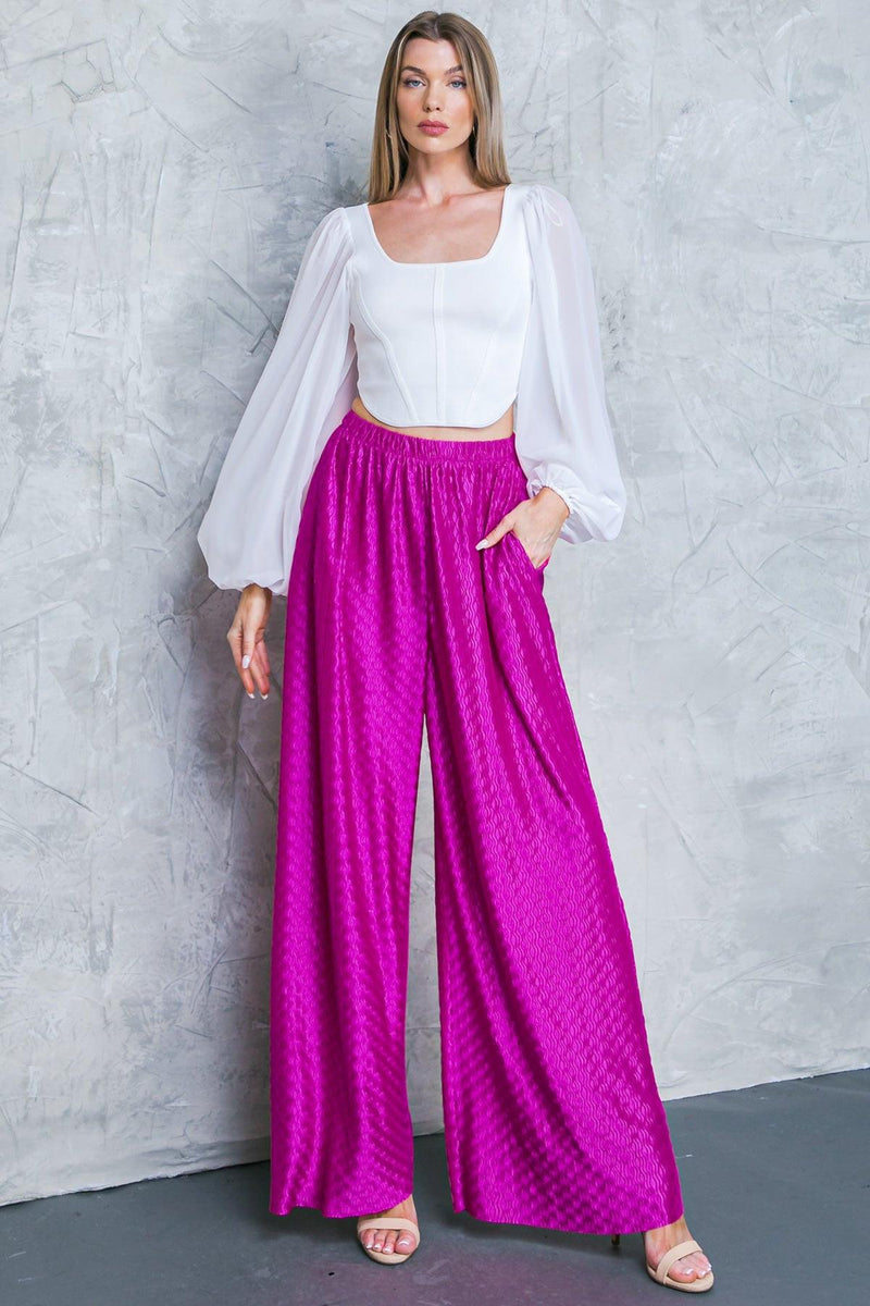REGAL ROMANCE WOVEN PANTS