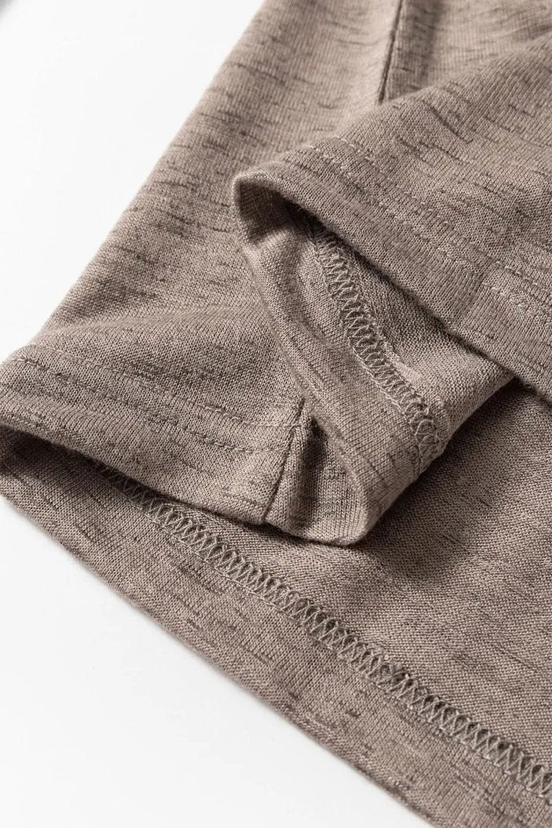 Trendsi Floral Half Button Women's Casual Long Sleeve T-Shirt - Soft & Stylish