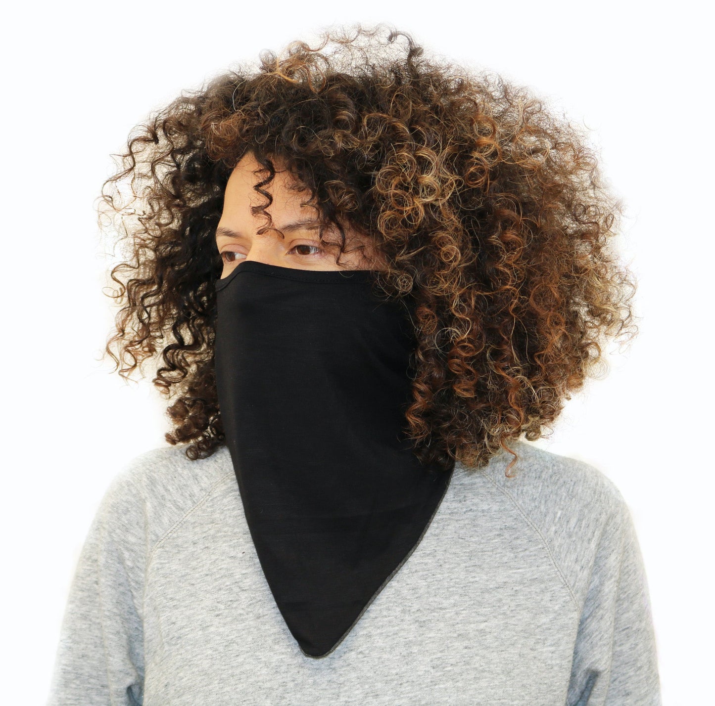 Spun Bamboo X-Large Unisex Multi-Purpose 2-Ply Reversible Neck Gaiter - Breathable, Silky Soft, Ultra Comfortable Ski Wear