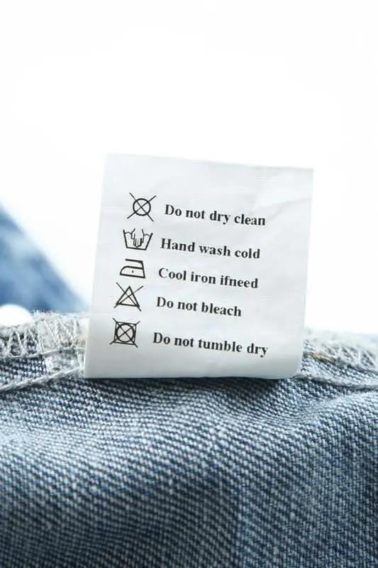 Denim Jacket - Geometric Print & Frayed Hem - Modern Chic Style