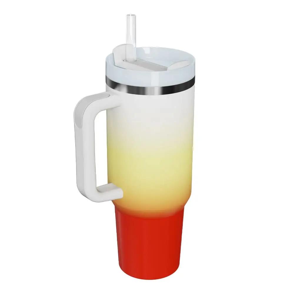 Tumbler - Insulated & Durable - Gradient Stainless Steel