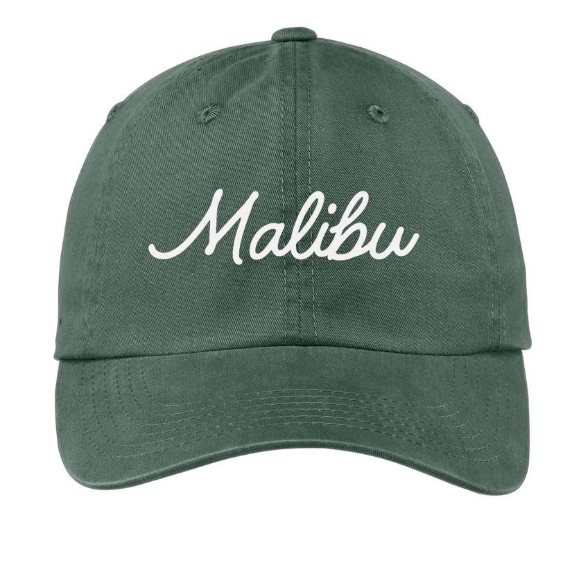 Malibu Cursive Baseball Cap