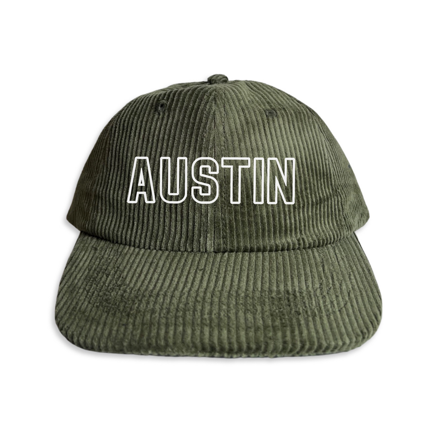 Austin Outline Corduroy Cap