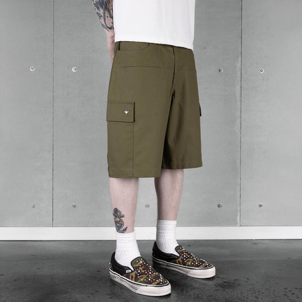 Commons Ripstop Cargo Short Green