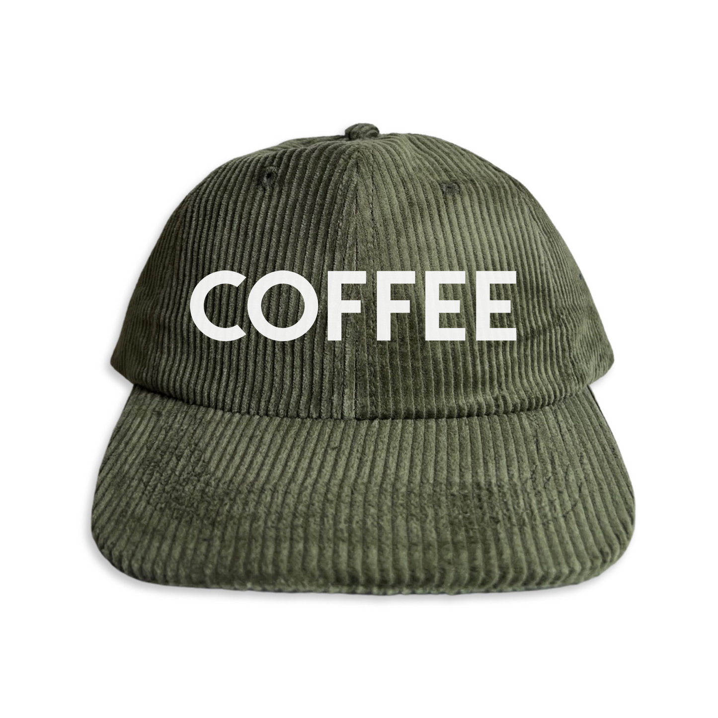 Coffee Corduroy Cap