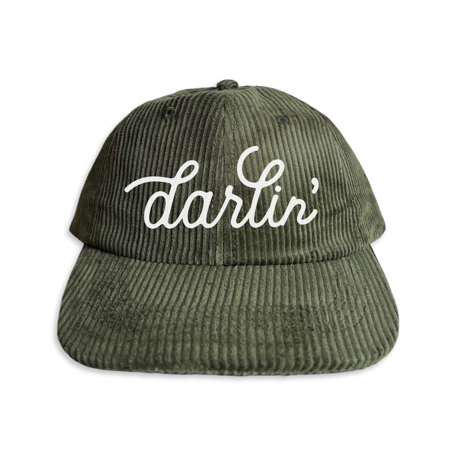 Darlin' Cursive Corduroy Cap