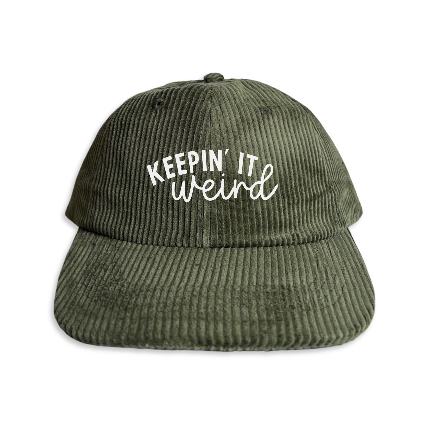Keepin' It Weird Corduroy Cap