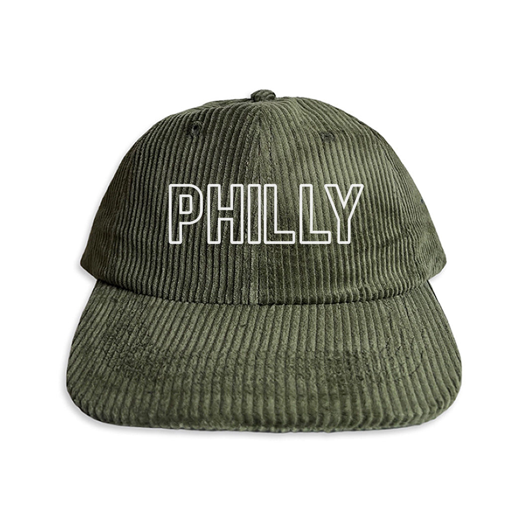 Philly Outline Corduroy Cap