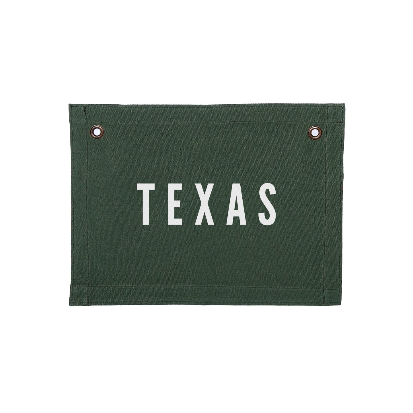 Texas Small Canvas Flag