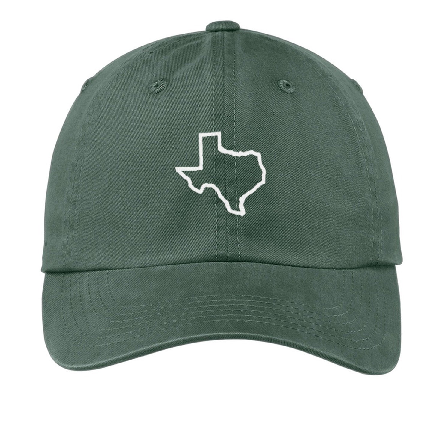 Texas State Outline Baseball Cap